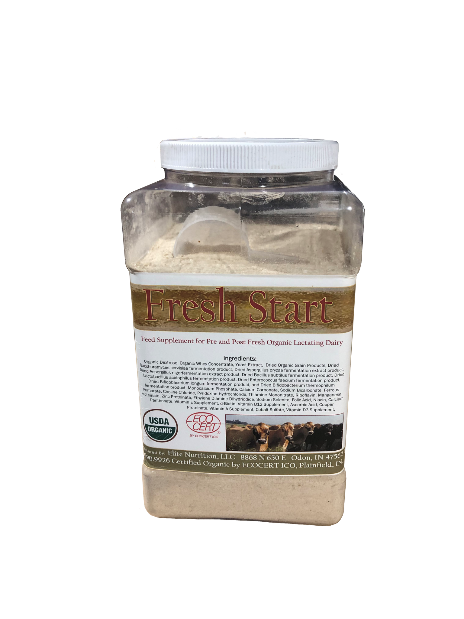 Fresh Start- Nutritional Support for Cows Pre and Post Freshening